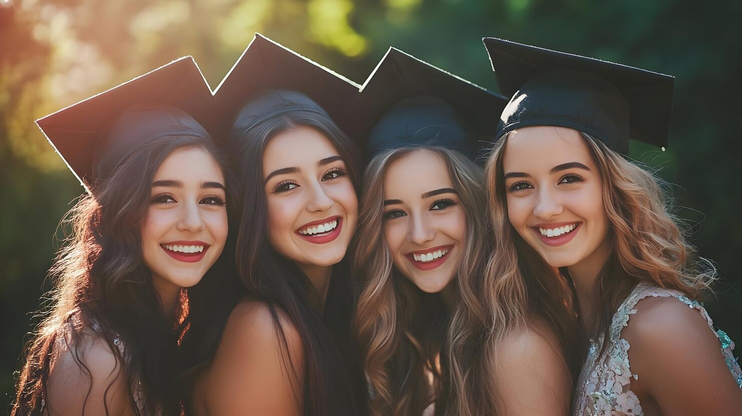 фотографии в выпускном альбоме